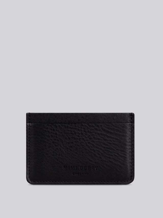 Card Holder - Grainy Black