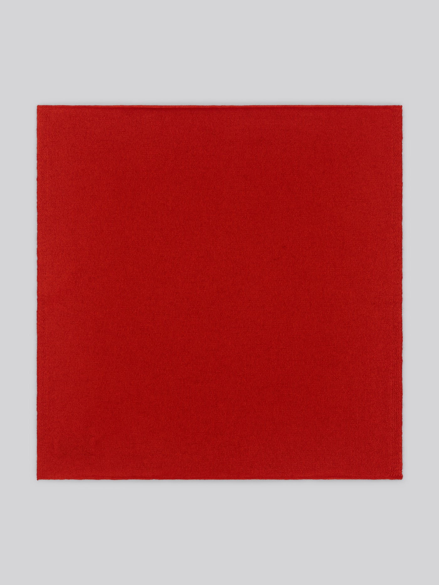 Cashmere Scarf - Chilli Red}