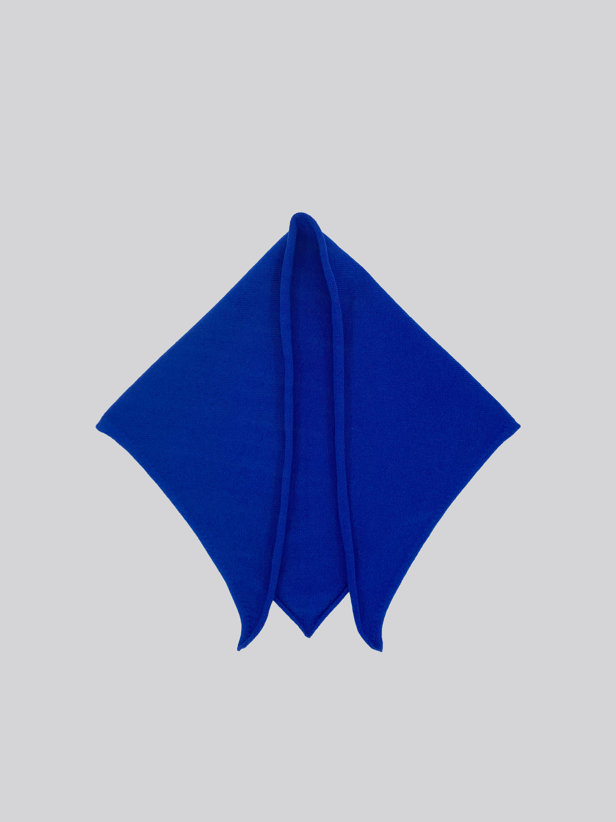 Cashmere neckerchief - Cobalt