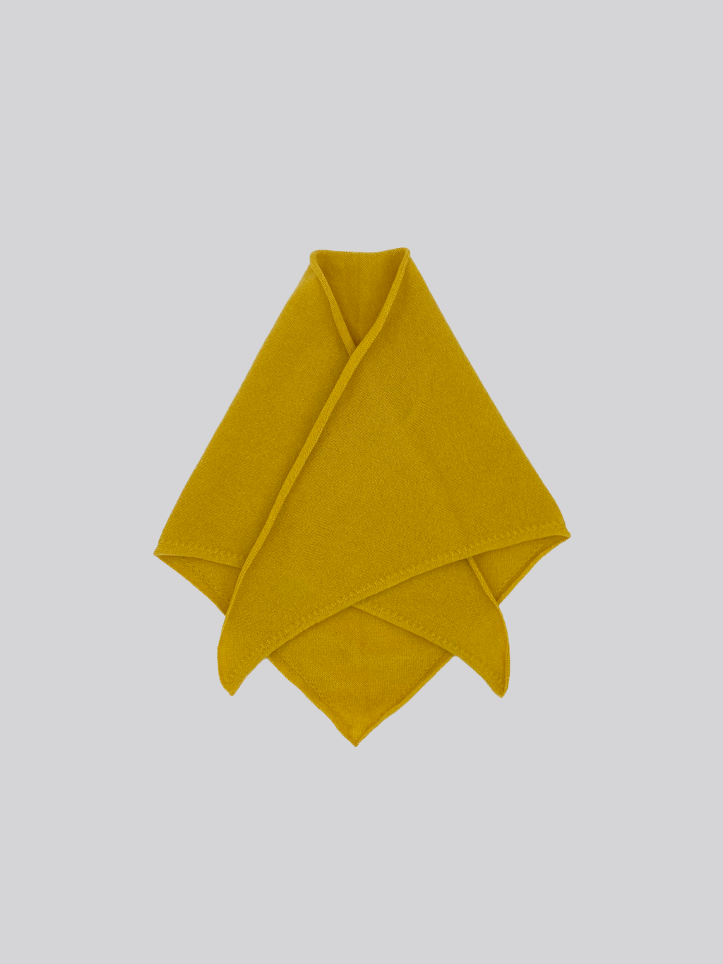 Cashmere neckerchief - Maize