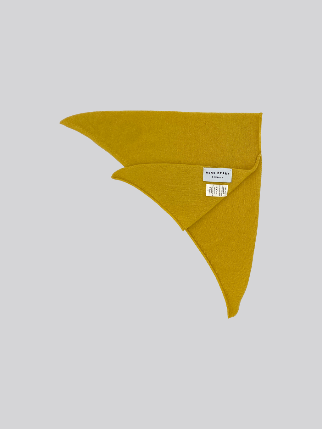 Cashmere neckerchief - Maize