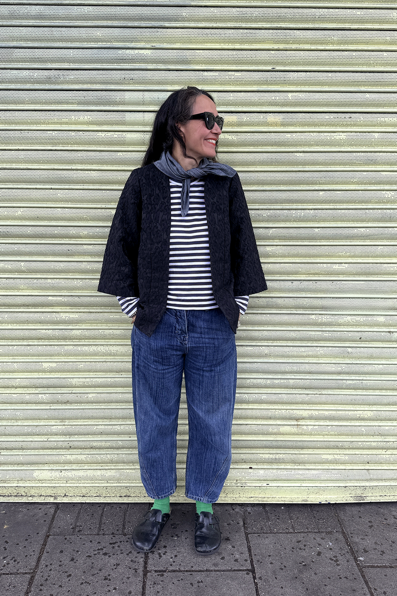 100% Cotton Scarf - Chambray