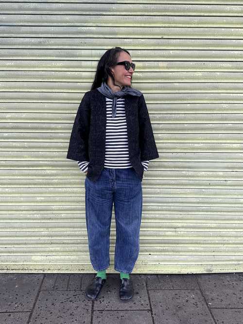 100% Cotton Scarf - Chambray