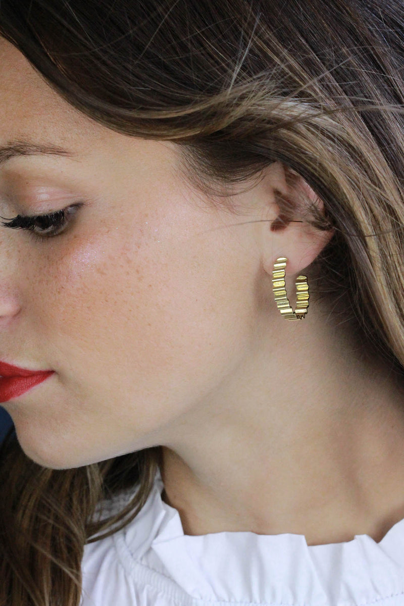 Classic Ondulée 18ct Gold Vermeil by Olivia Taylor