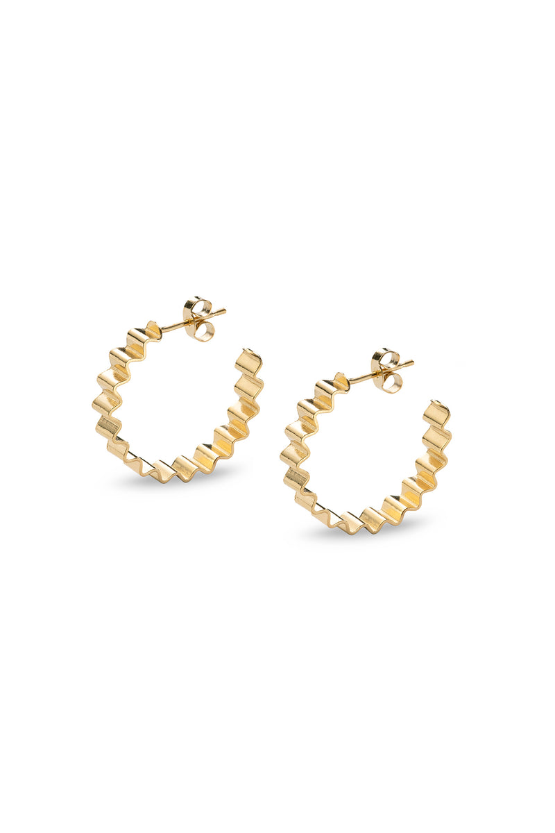 Classic Ondulée 18ct Gold Vermeil by Olivia Taylor