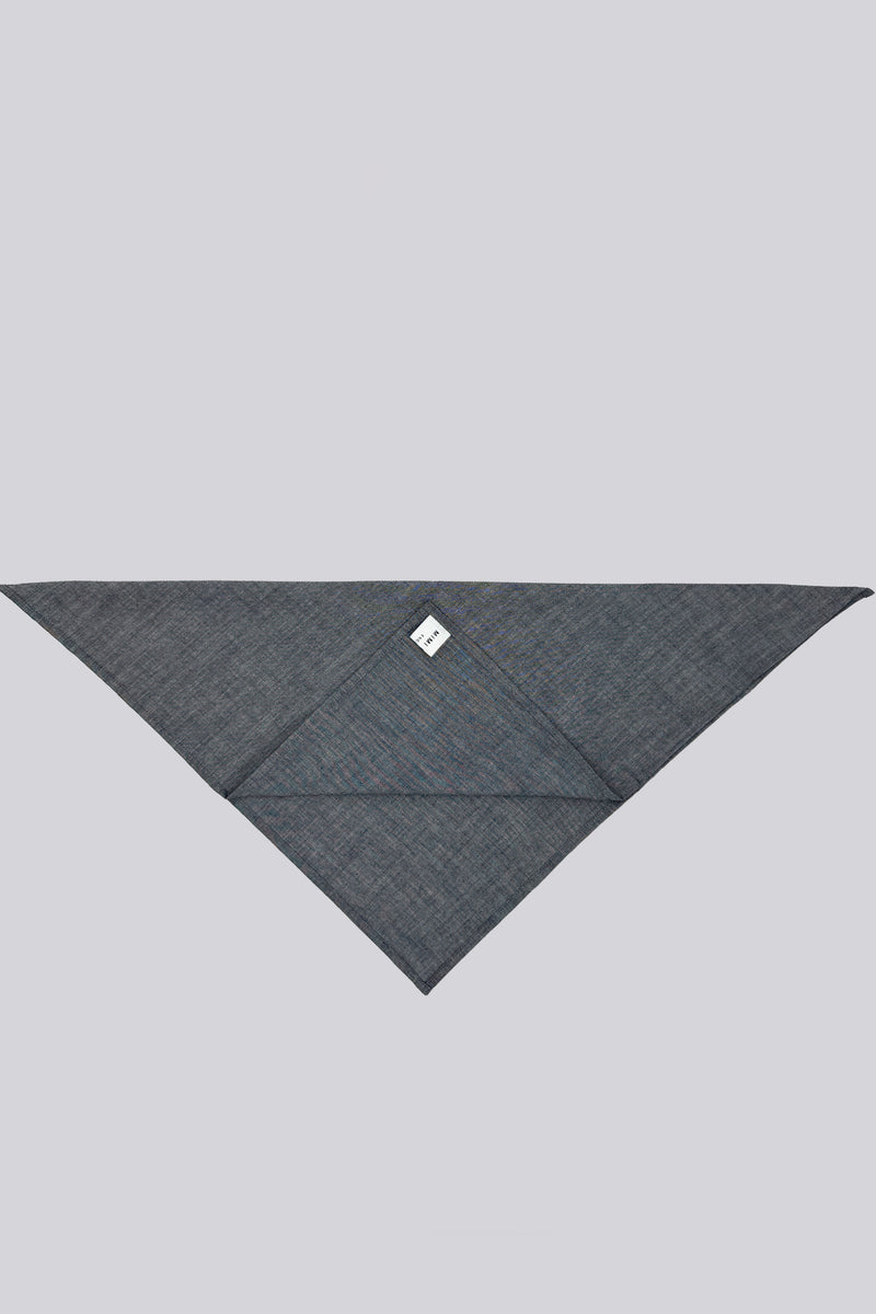 100% Cotton Scarf - Chambray