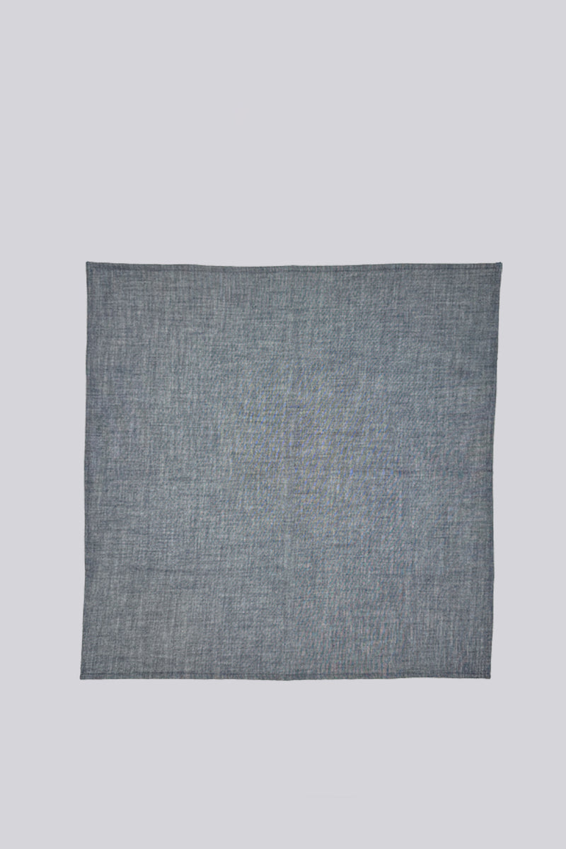 100% Cotton Scarf - Chambray
