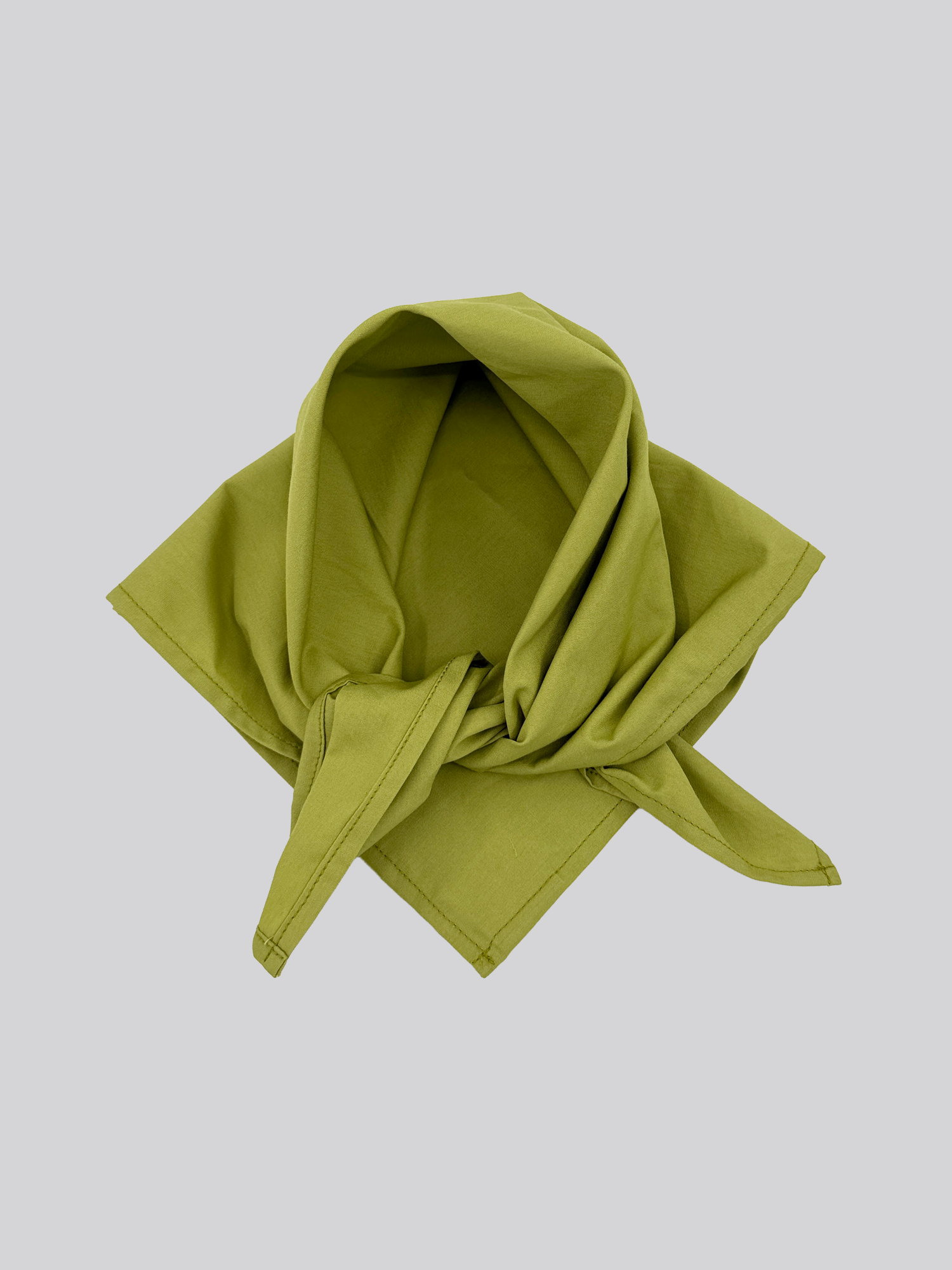 Cotton Scarf - Chartreuse Green