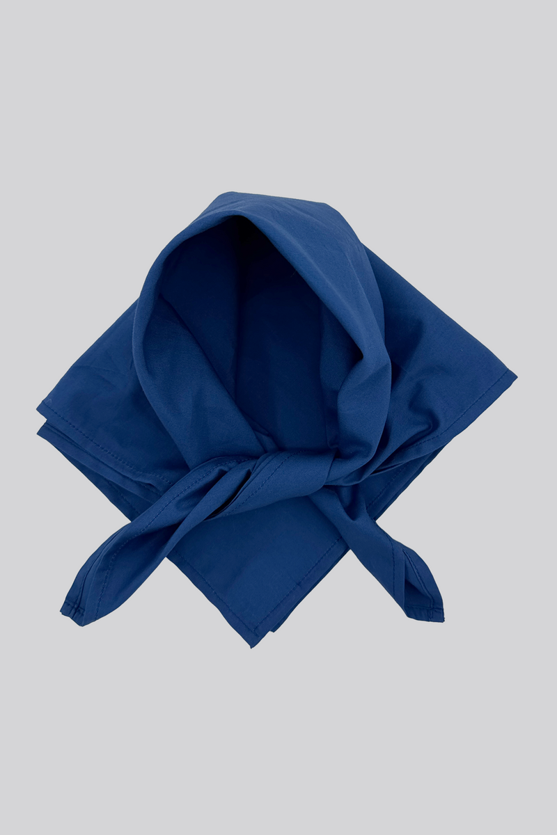 Cotton Scarf - French Navy