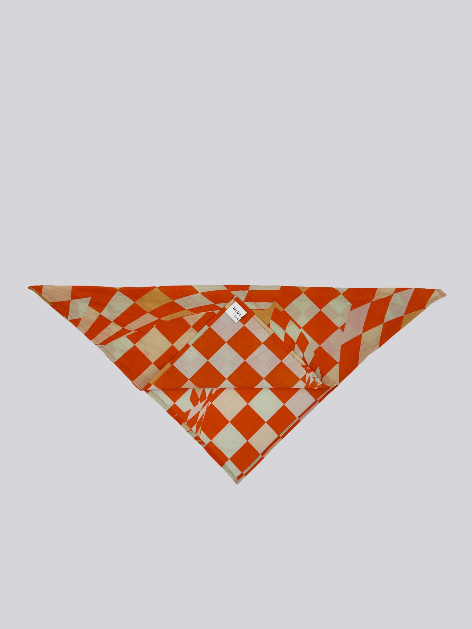 100% Cotton Scarf - Geometric Print