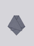 100% Cotton Scarf - Navy Gingham