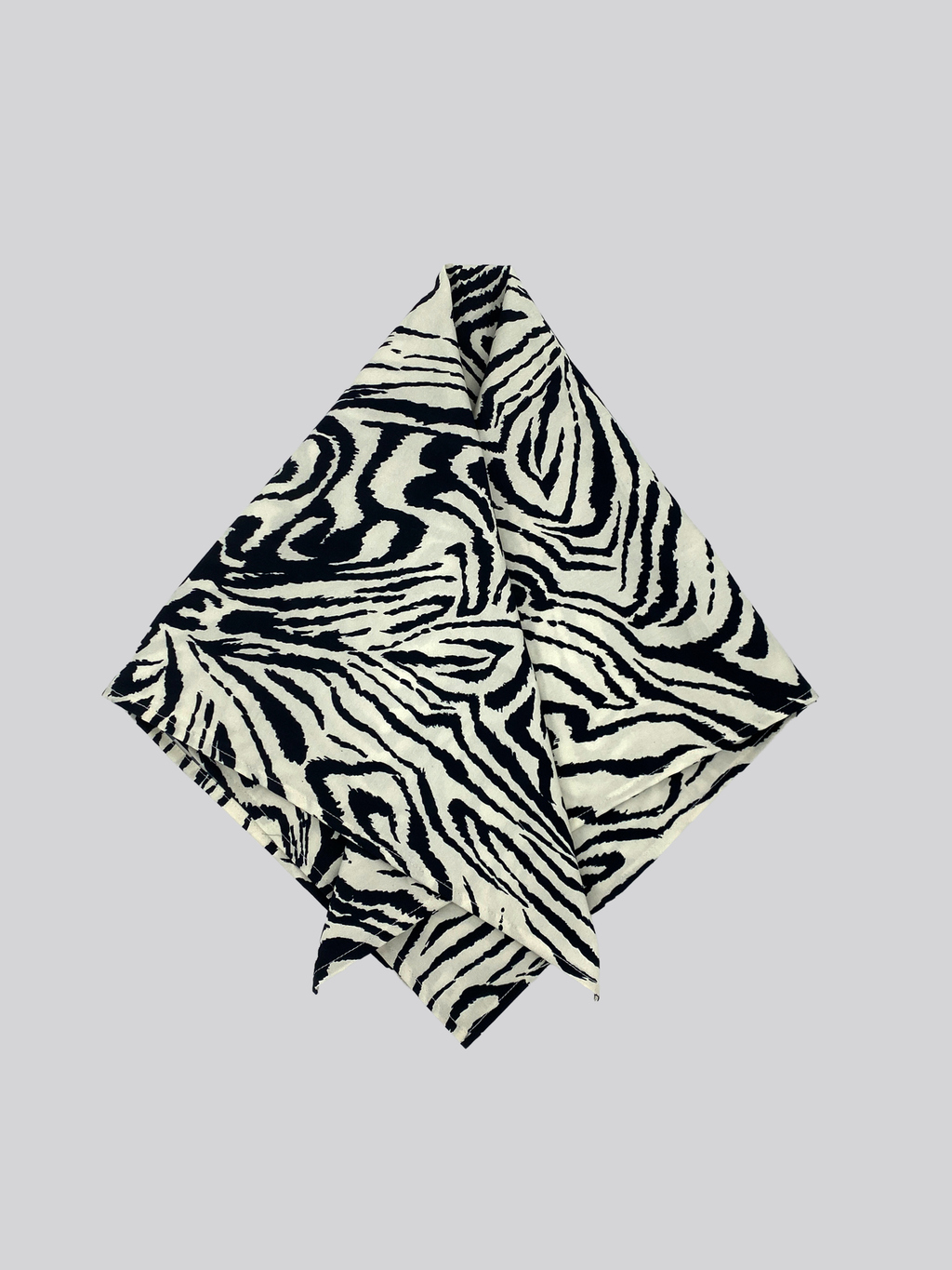 Cotton Scarf - Printed Zebra