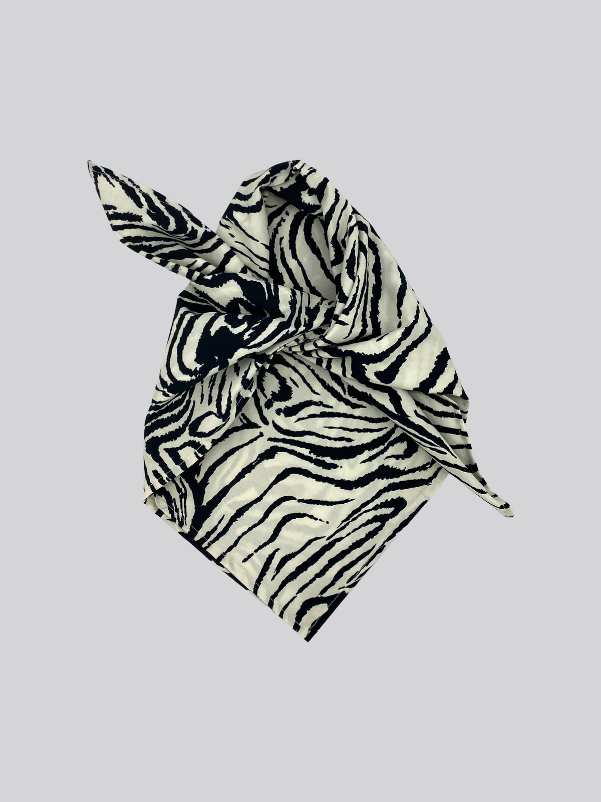 Cotton Scarf - Printed Zebra