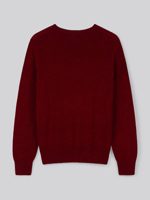 Crew Neck Knit - Claret