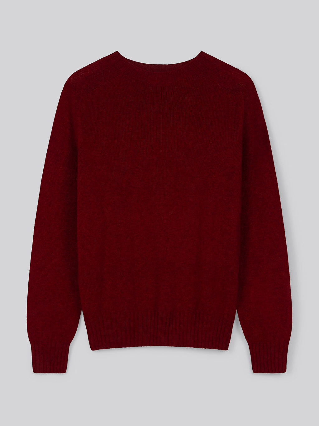 Crew Neck Knit - Claret