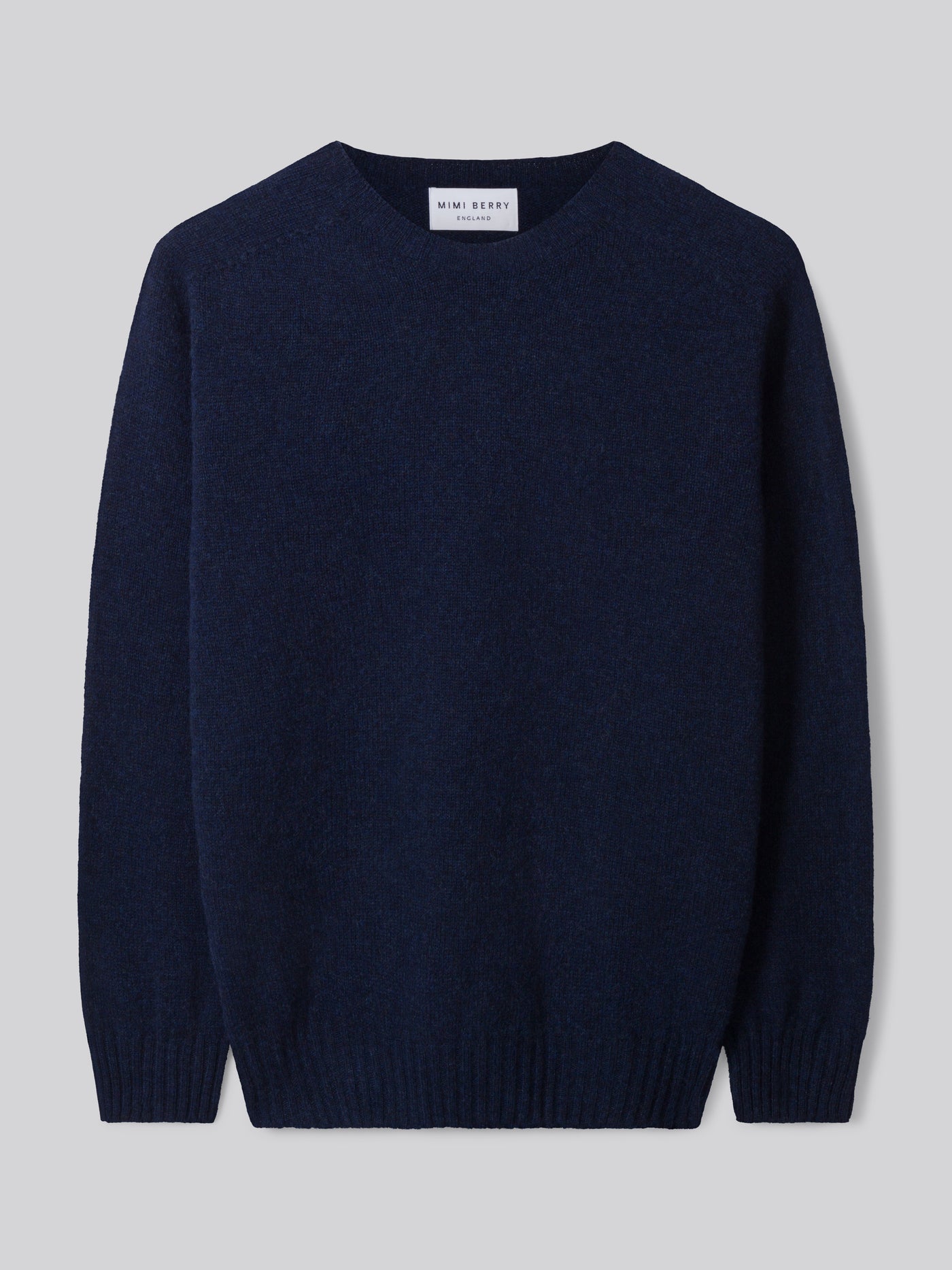 Crew Neck Knit - Indigo}