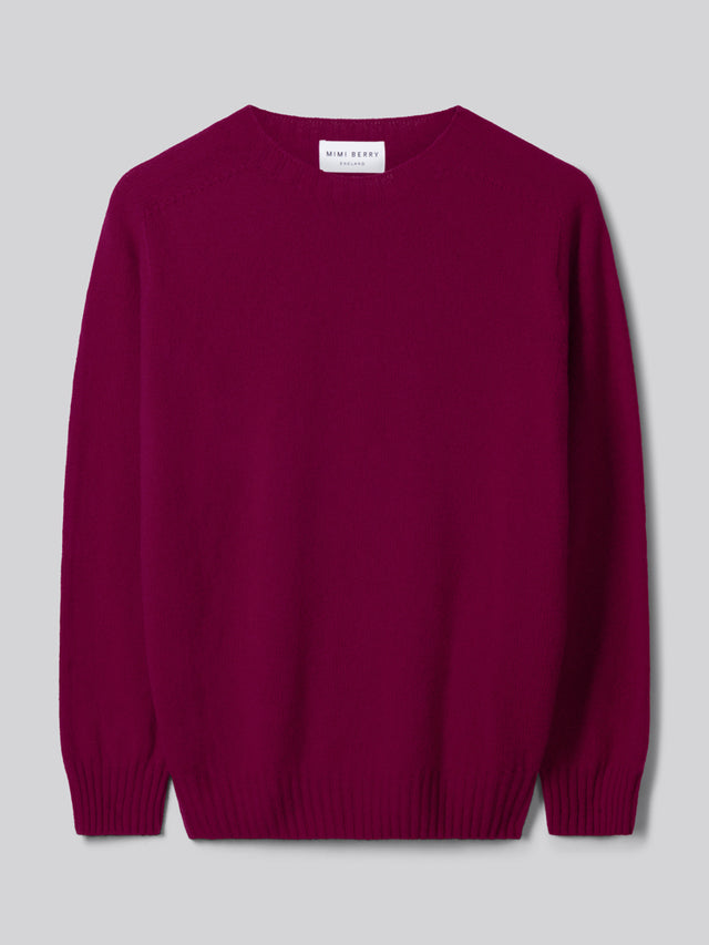 Crew Neck Knit - Ruby