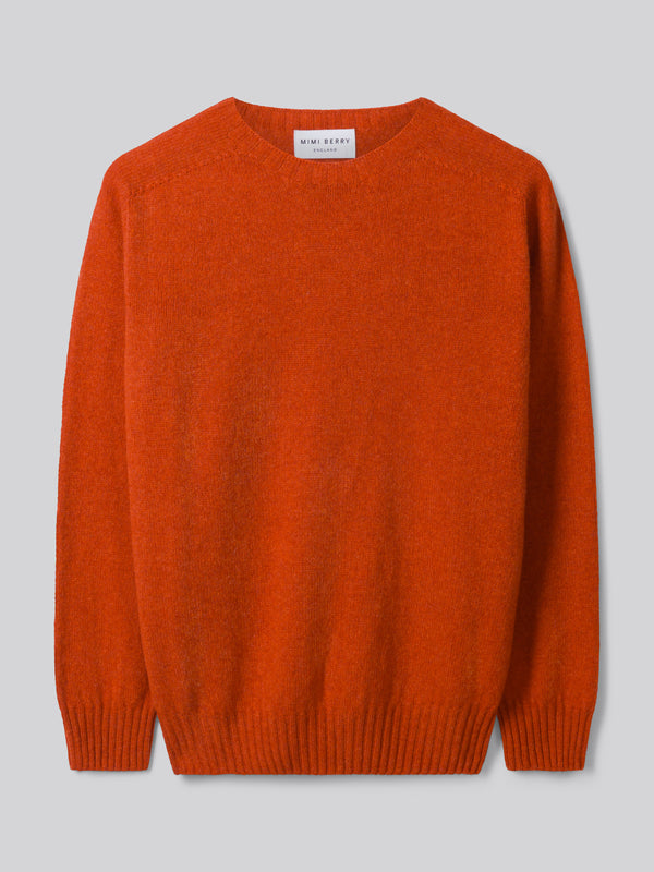 Crew Neck Knit - Pumpkin