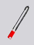 Linked Phone Strap - Grainy Black