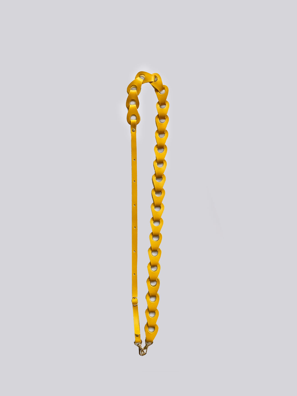 Crossbody Linked Phone Strap - Grainy Yellow