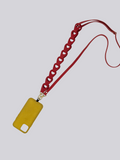 Linked Phone Strap - Red