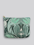 Large Fabric Pouch - Floral Print