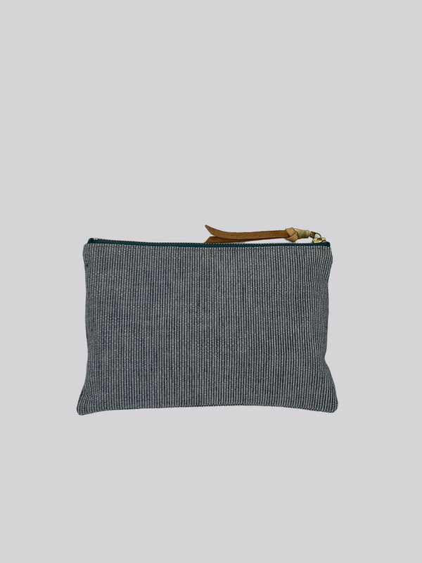 Blue Stripe Pouch