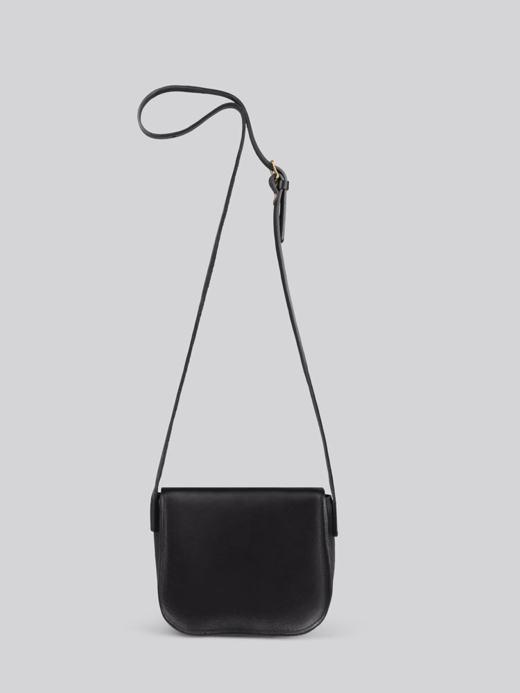 Francis Single Flap - Smooth Black