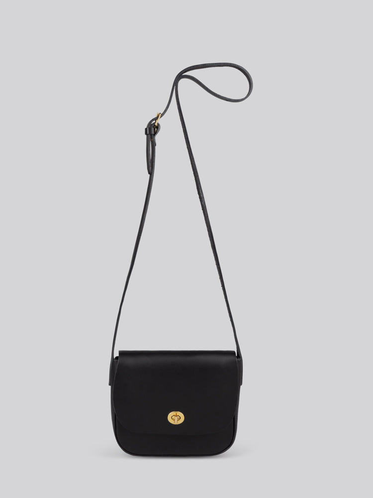 Francis Single Flap - Smooth Black