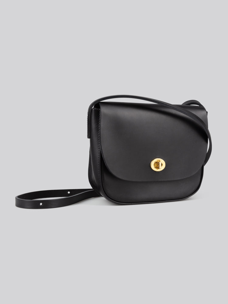 Francis Single Flap - Smooth Black