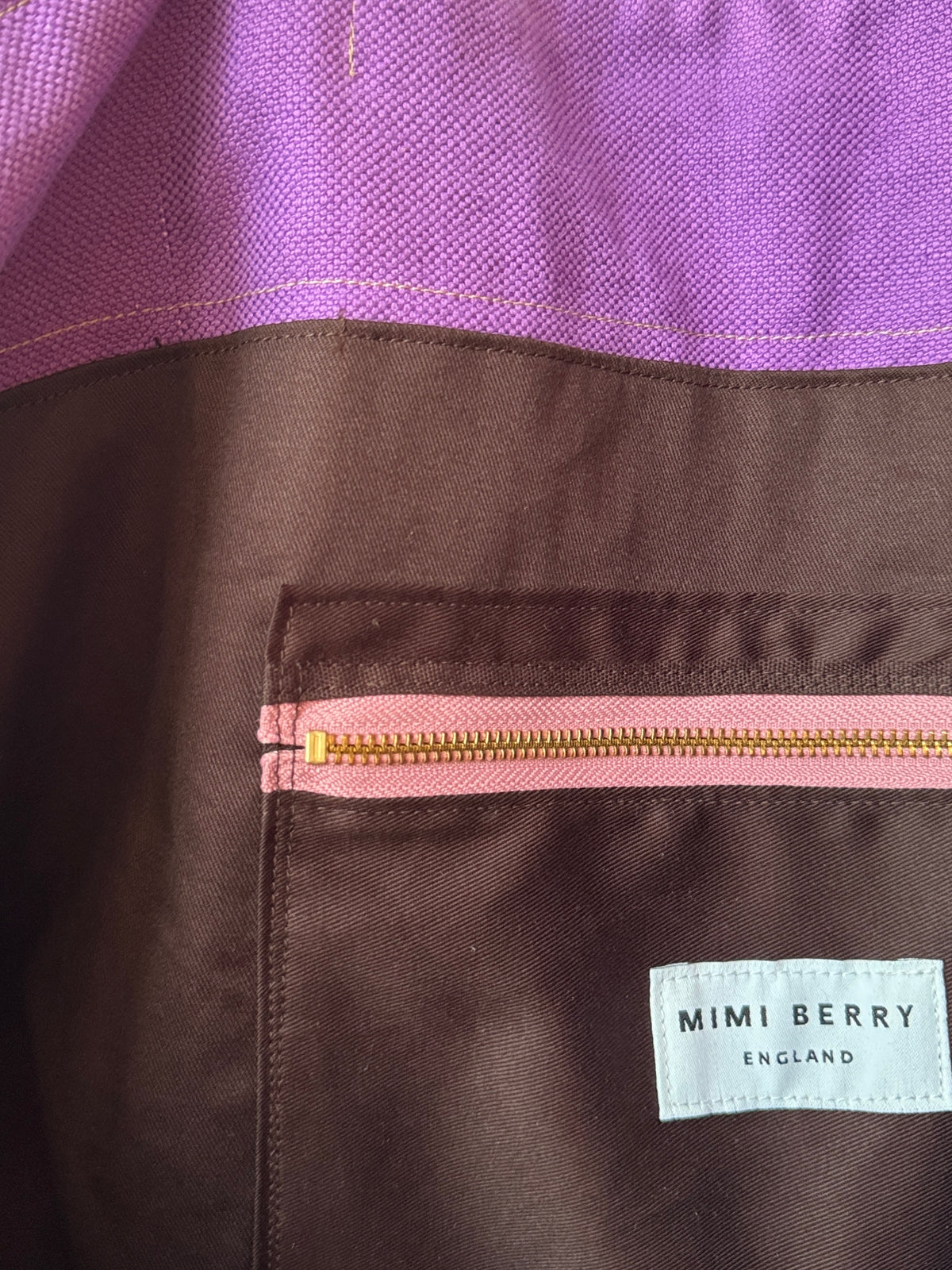 Giant Lilac Tote