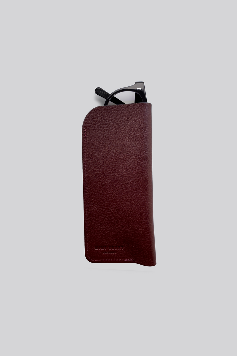 Glasses Case - Grainy Plum