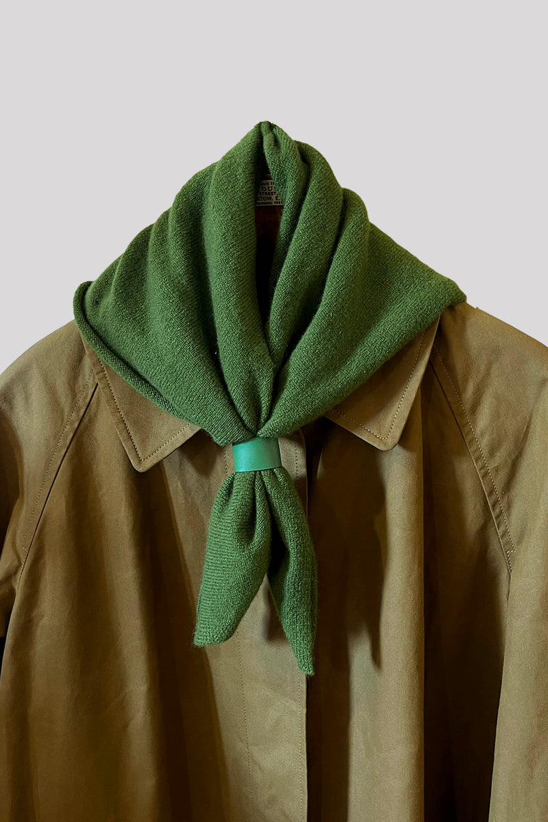 Scarf Woggle - Grainy Green