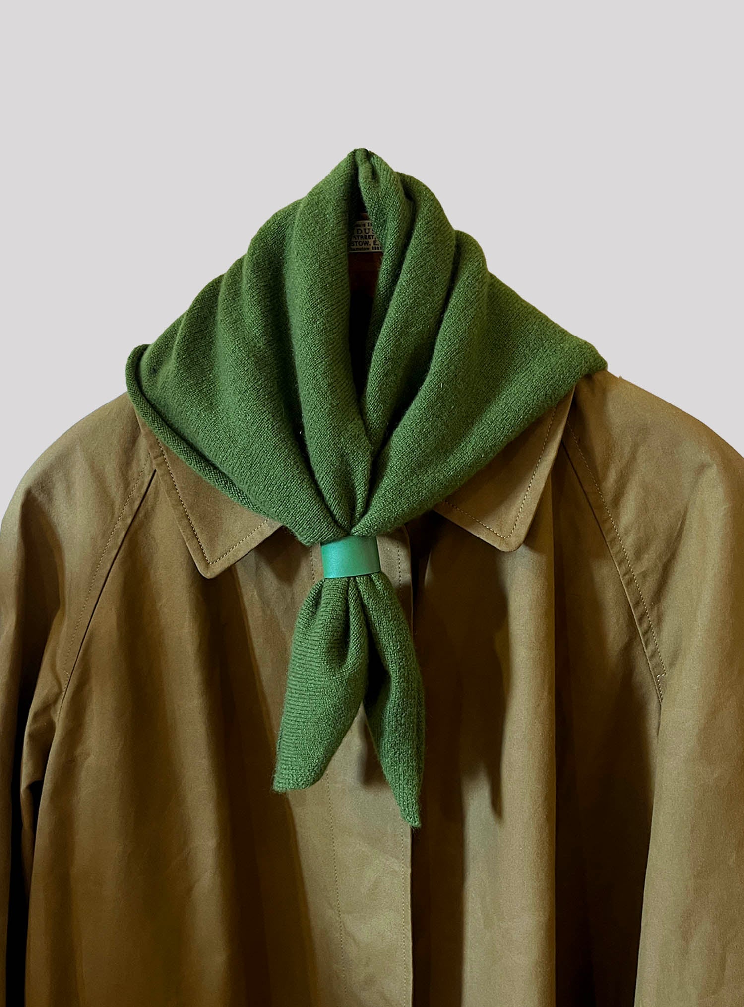 Scarf Woggle - Grainy Green