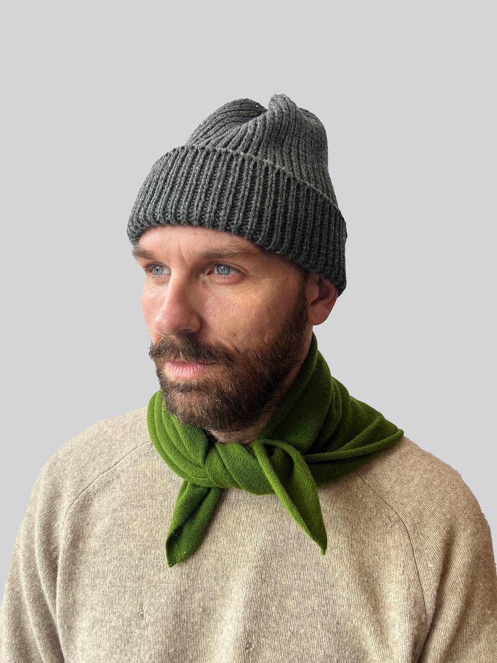 Cashmere Scarf - Oregano