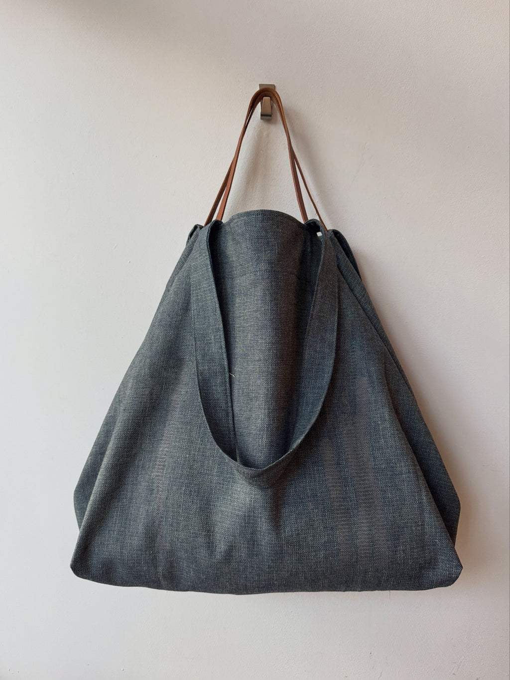 Giant Denim Tote