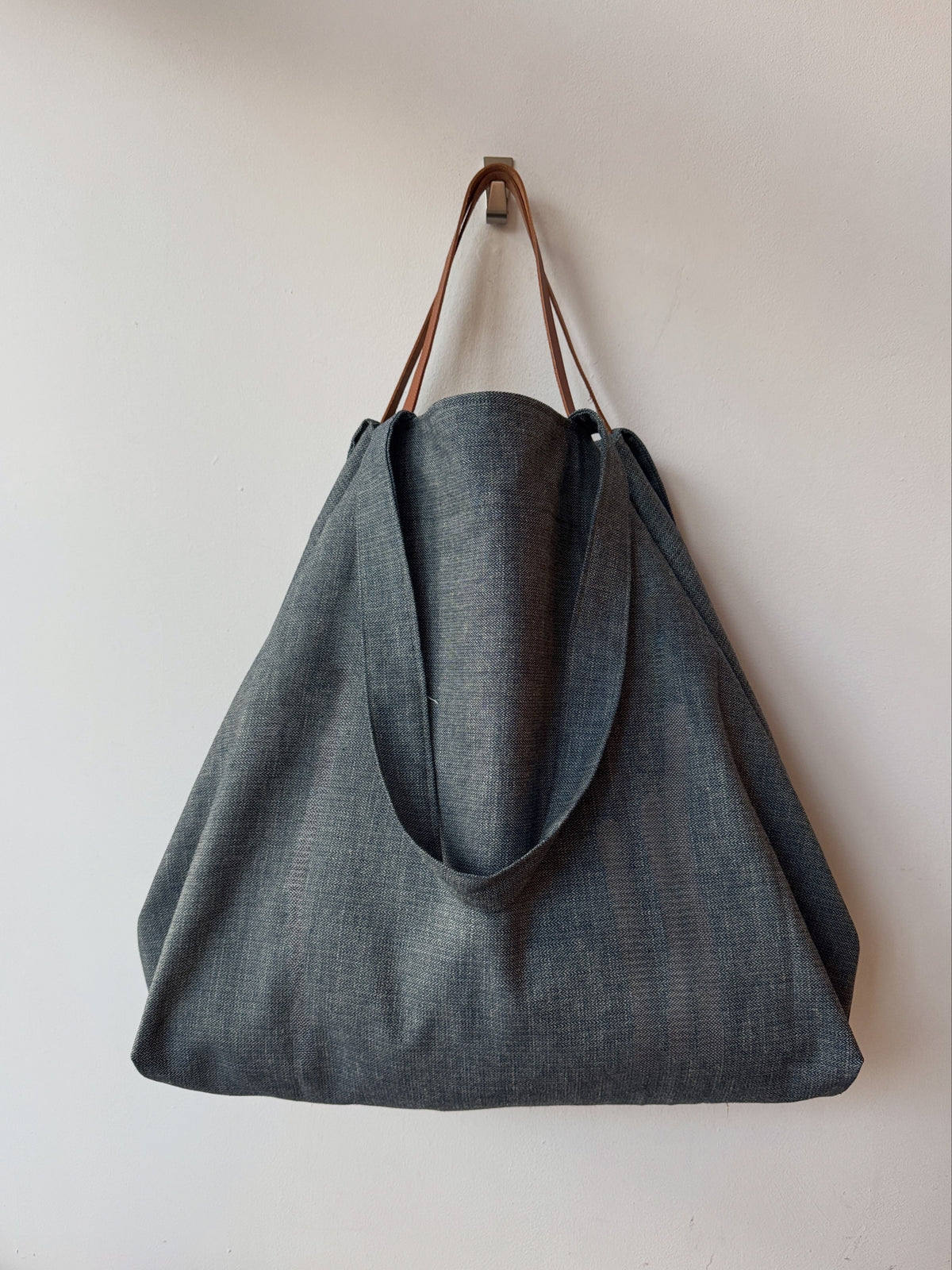 Giant Denim Tote