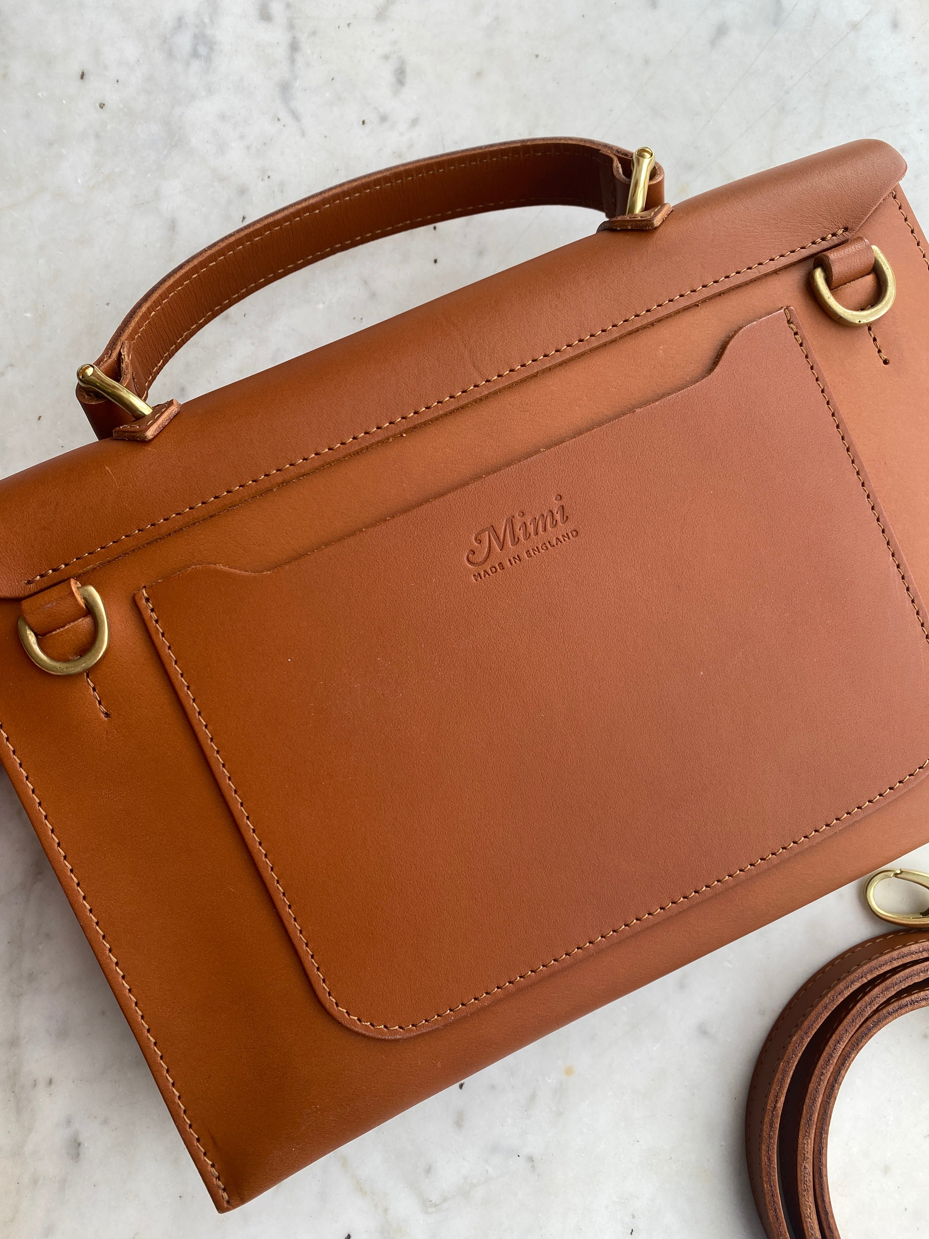 Hebe - Tan - Single Flap