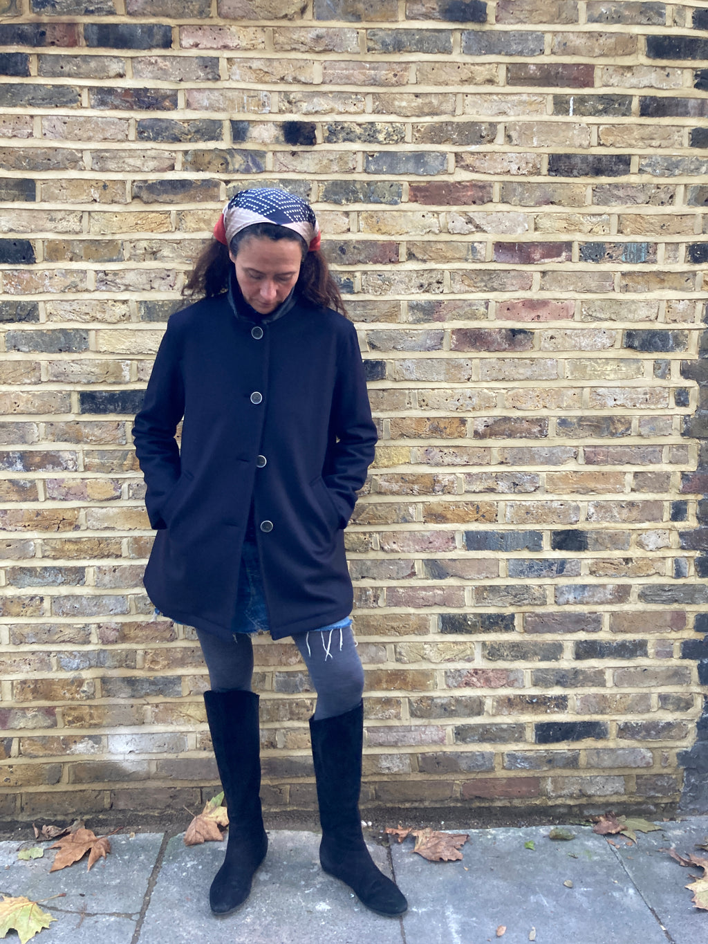 Gloverall Swing Coat - Black