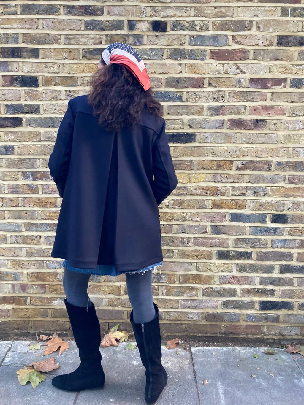 Gloverall Swing Coat - Black