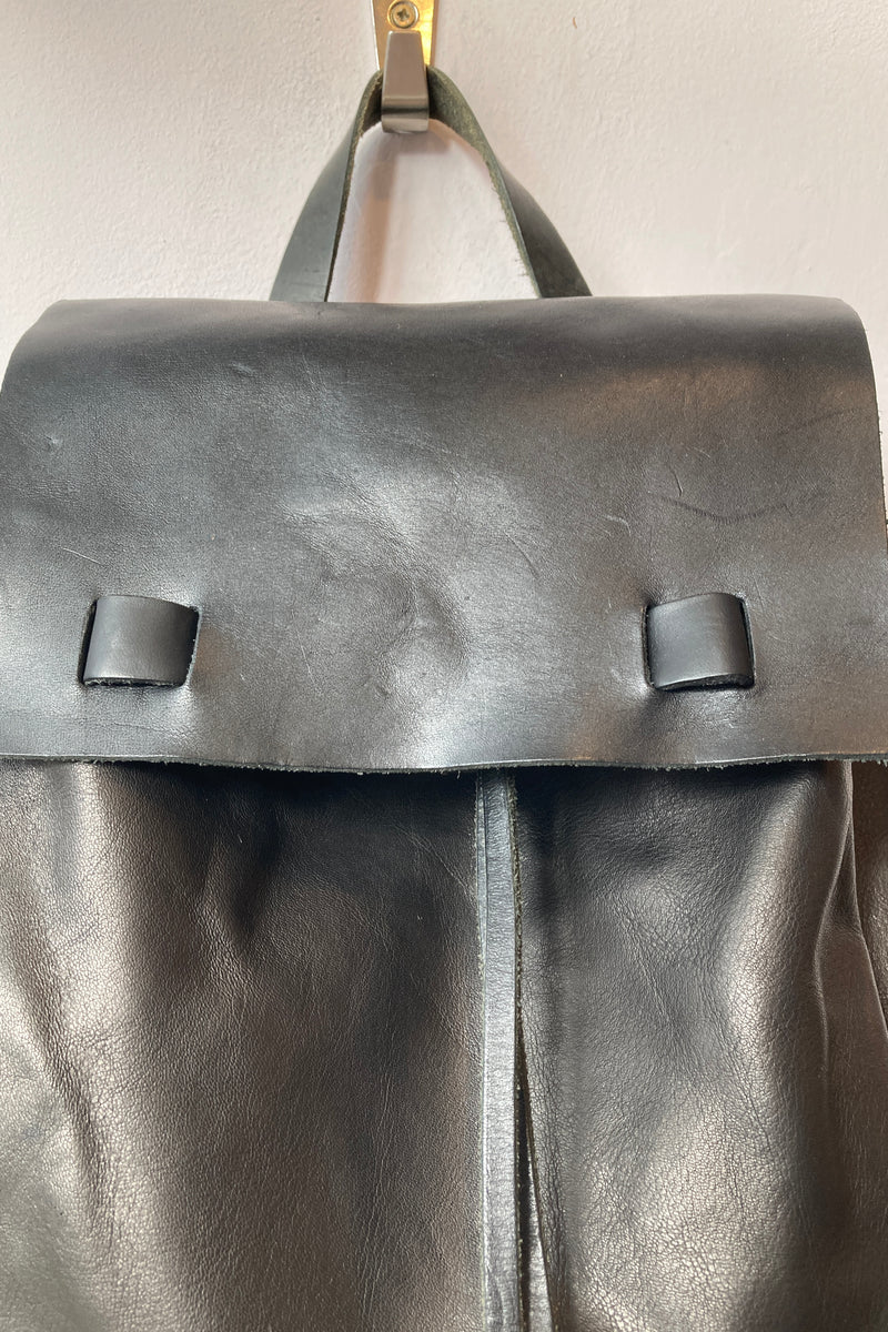 120 - Dylan Backpack - Black leather