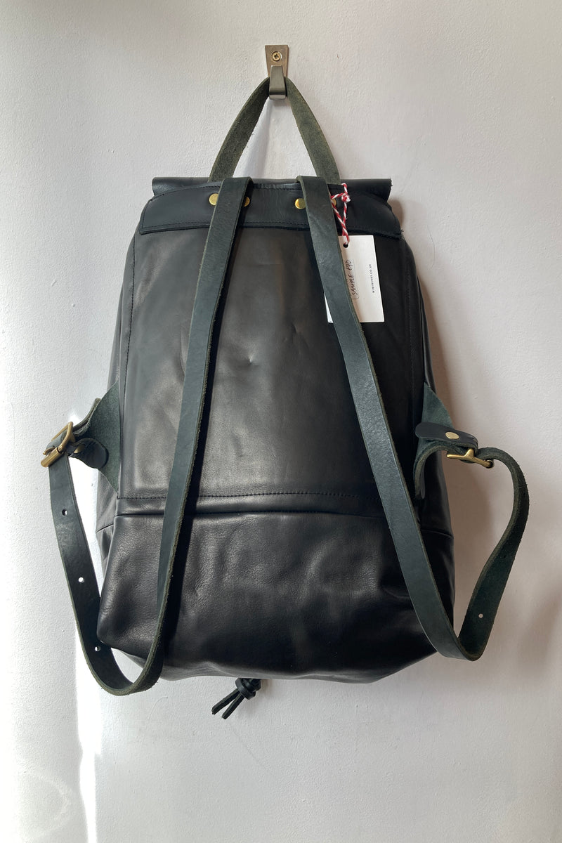 120 - Dylan Backpack - Black leather
