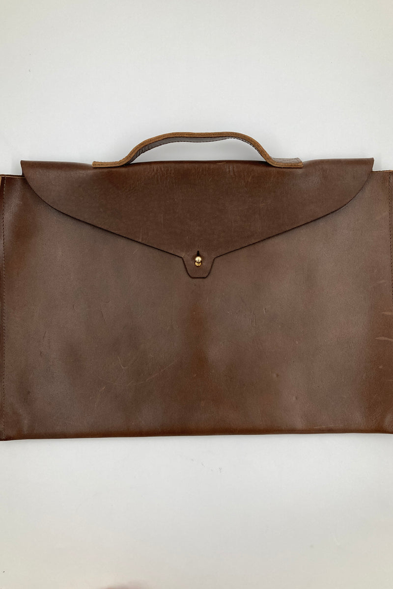 125 A4 wallet - Brown