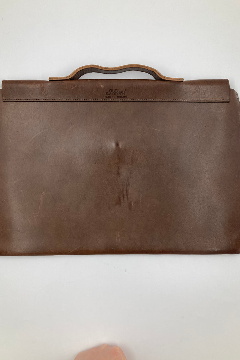 125 A4 wallet - Brown