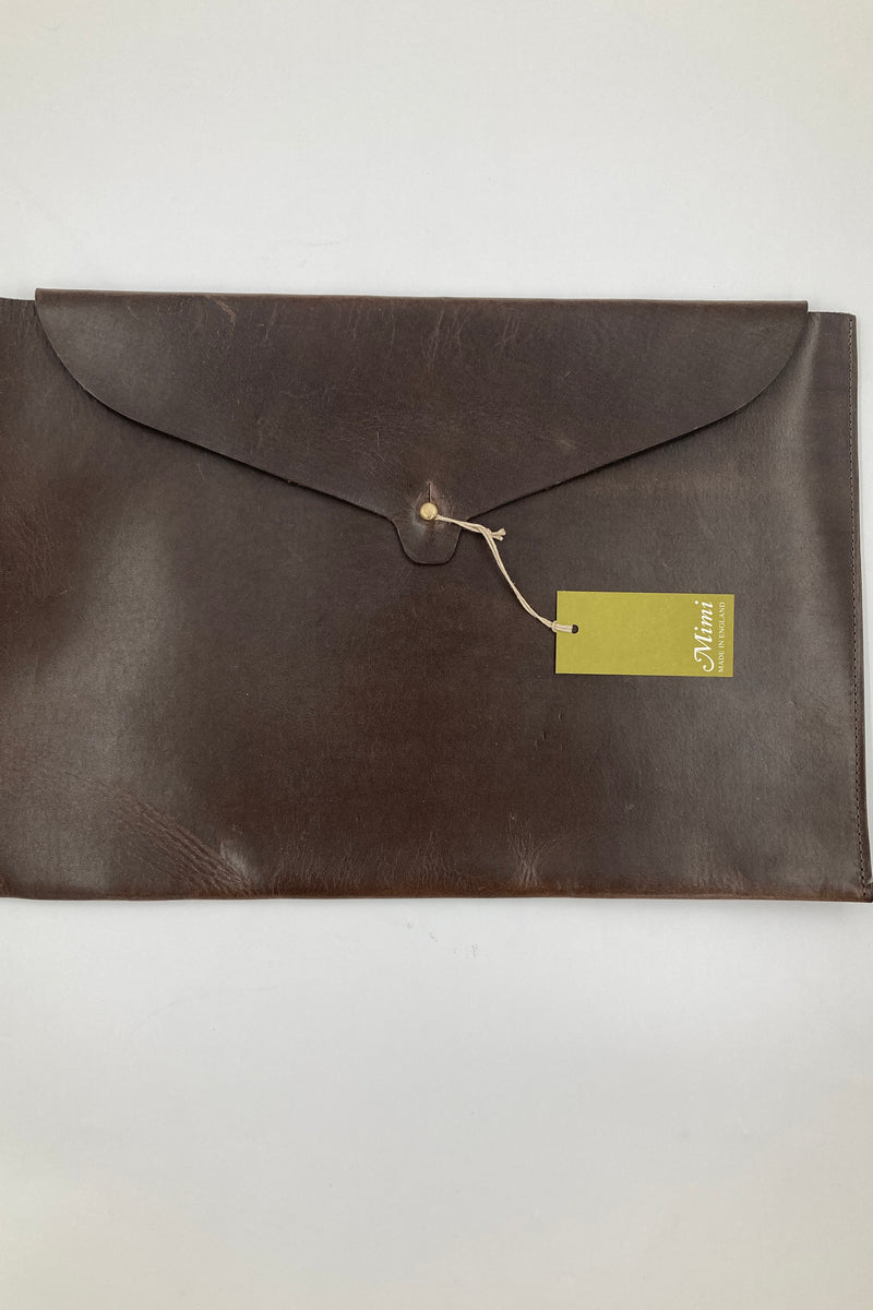 124 A4 wallet - Brown