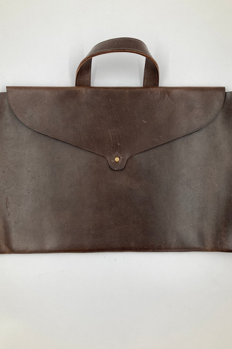 127 A4 wallet - Brown