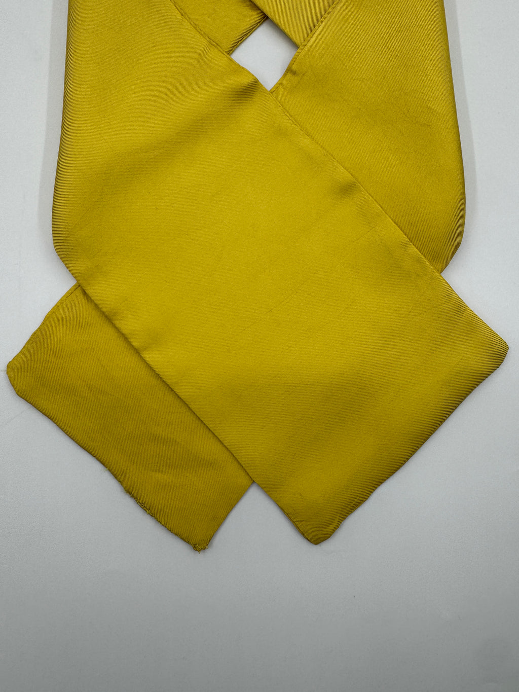Silk Twill Long Scarf - Citrus