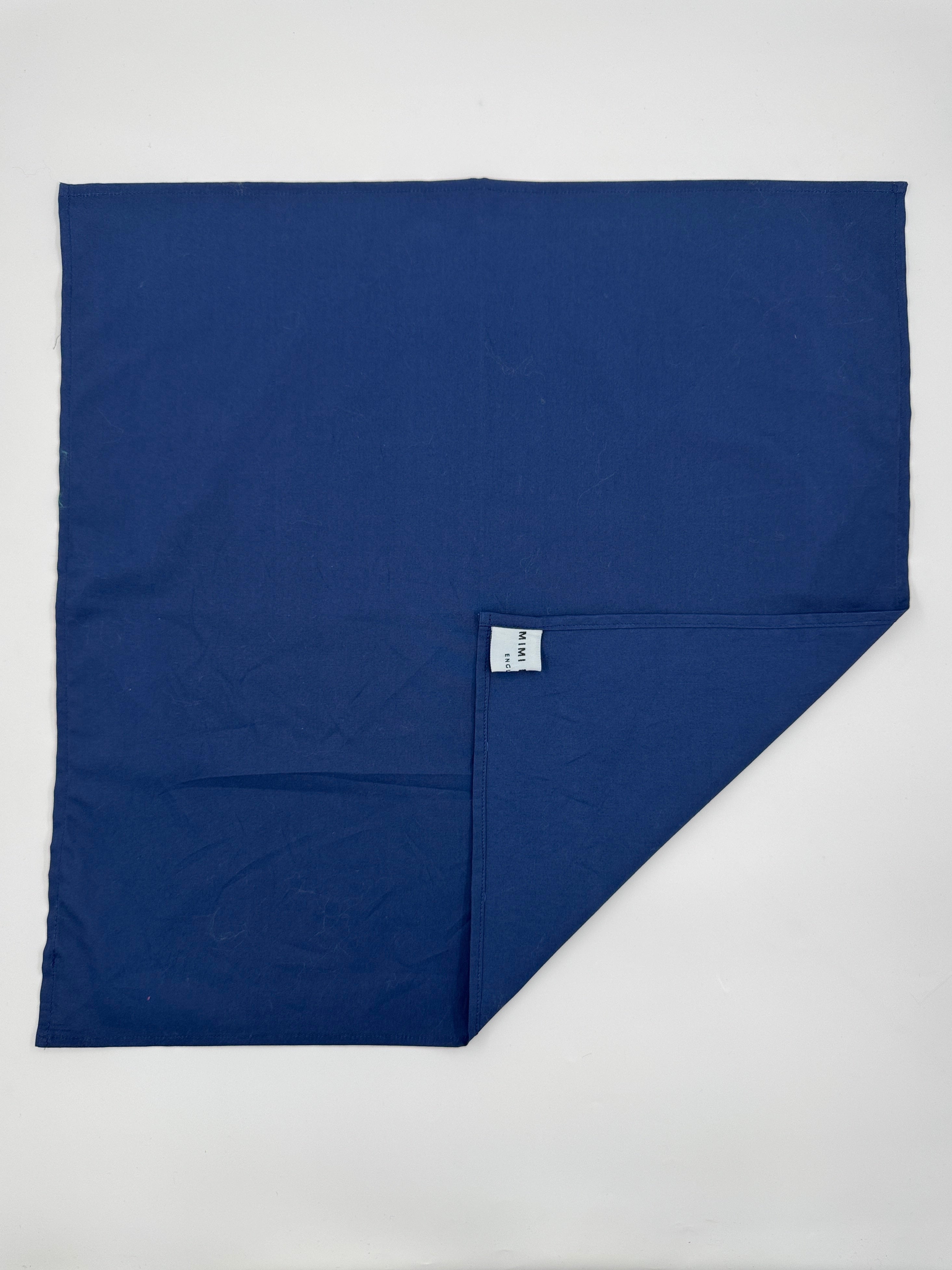 Cotton Scarf - Midnight Blue