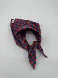 Poly Cotton Scarf - Gingham Check