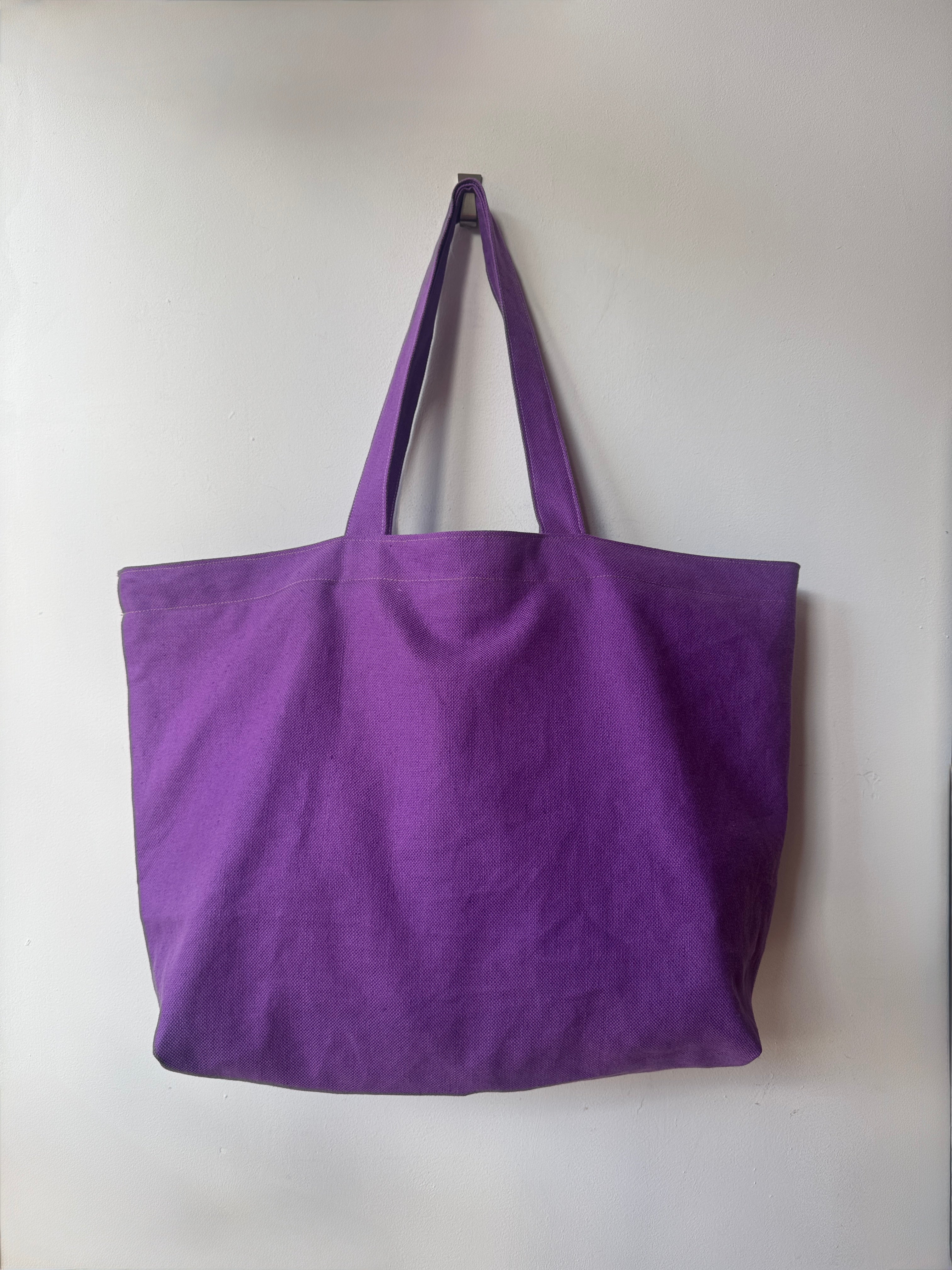Giant Lilac Sample Tote